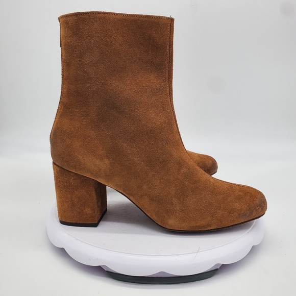 Free People Shoes Women's 9.5 Cecile Ankle Boot Tan - Picture 8 of 8